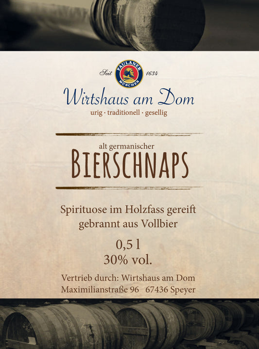 Alt germanischer Bierschnaps – 0,5 l · 30 % vol.
